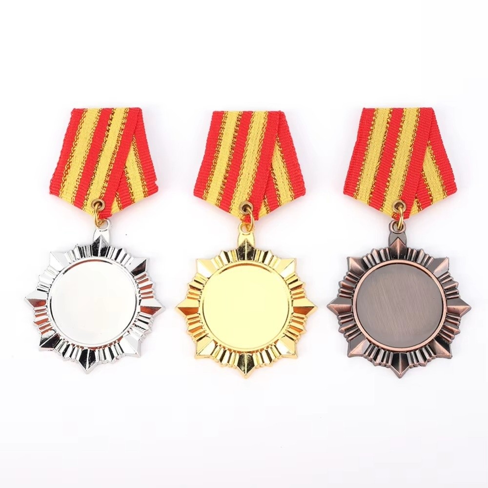 Badminton Cup - Creative Metal Sports Medals Gold Silver