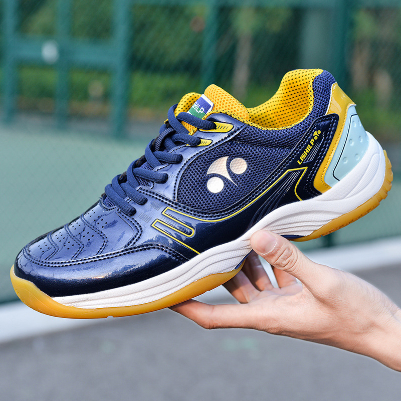 Shoe Non Slip Badminton - 2025 Brand Dark Blue Men Women
