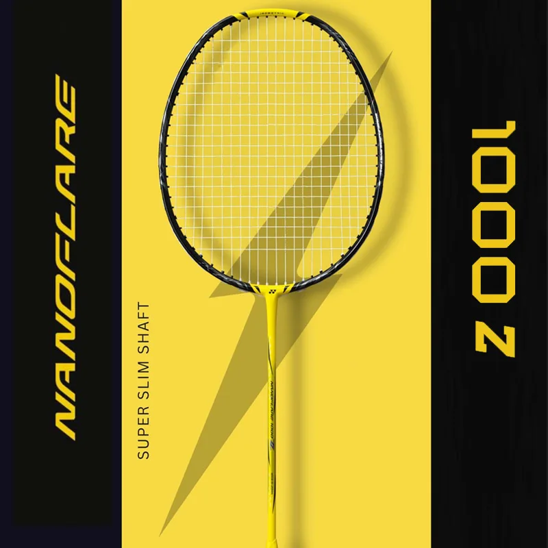 Badminton Raket - YONEX NANOFLARE 1000Z Carbon Lightweight Badminton