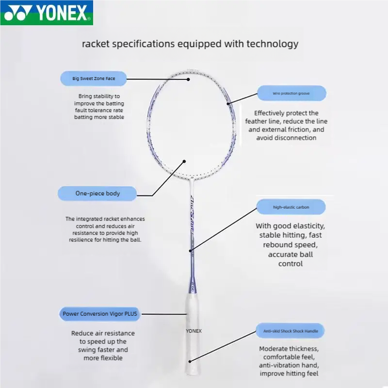 YONEX ARCSABER 8 badminton rac - Badminton Raket ulasan dan harga