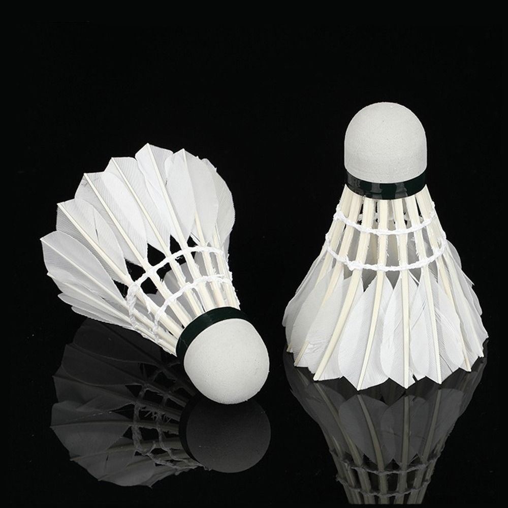 3/6/12Pcs New White Badminton  - Badminton Event ulasan dan harga