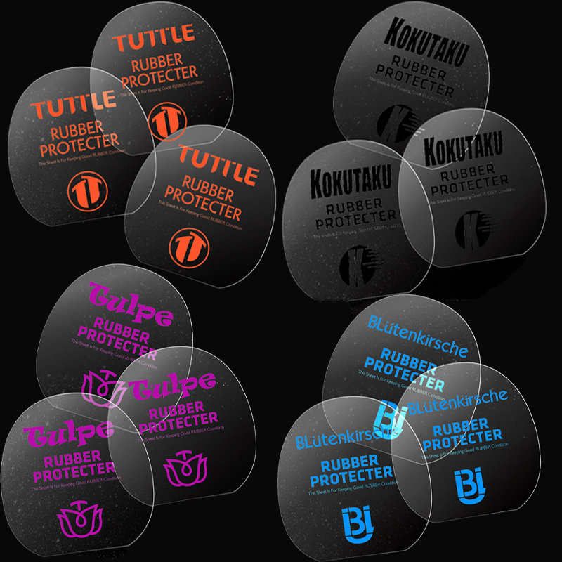 2Pcs Rubber Protector Table Te - Badminton Background ulasan dan harga