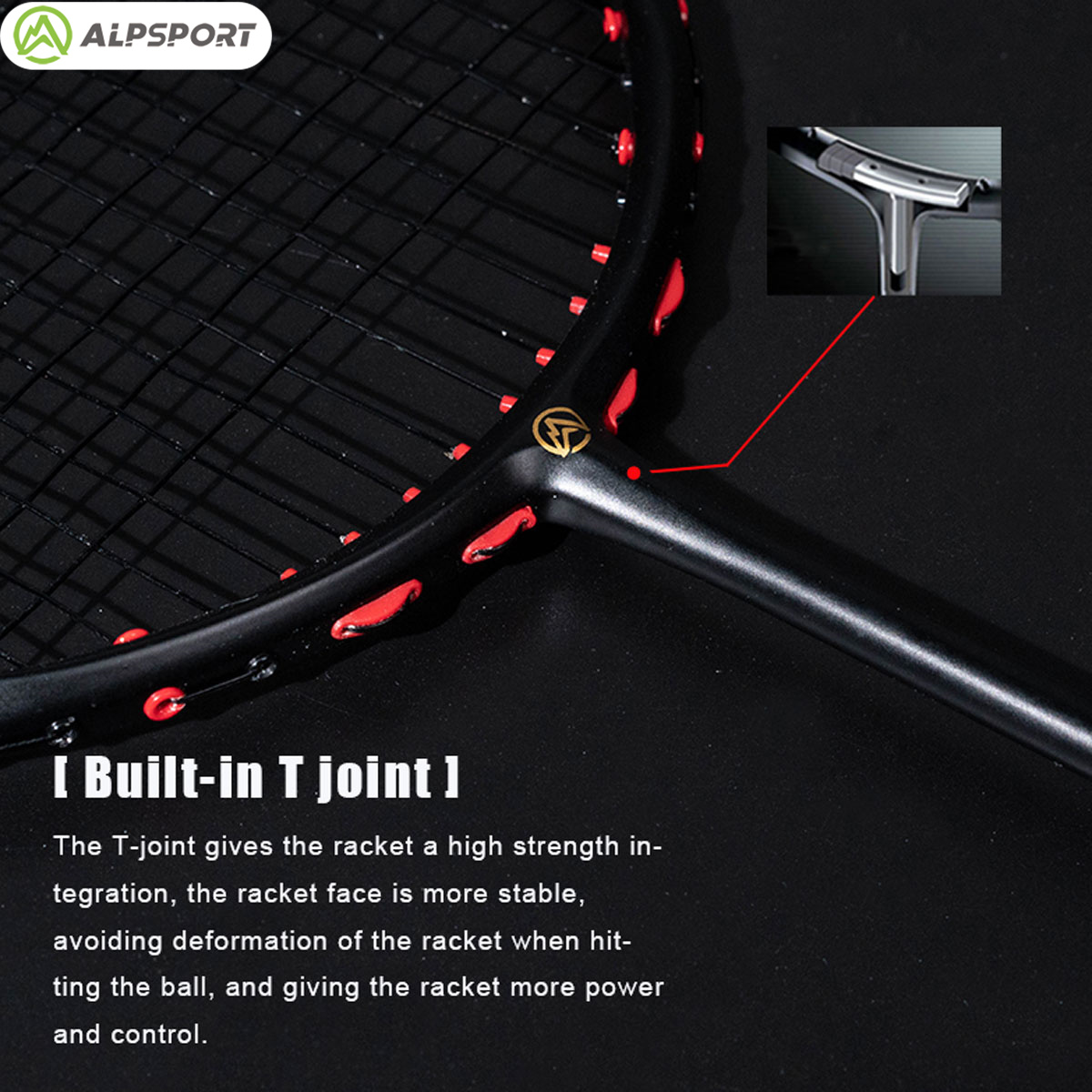 Alpsport MH-V5 5U 75g Wave Leg - Badminton Background ulasan dan harga