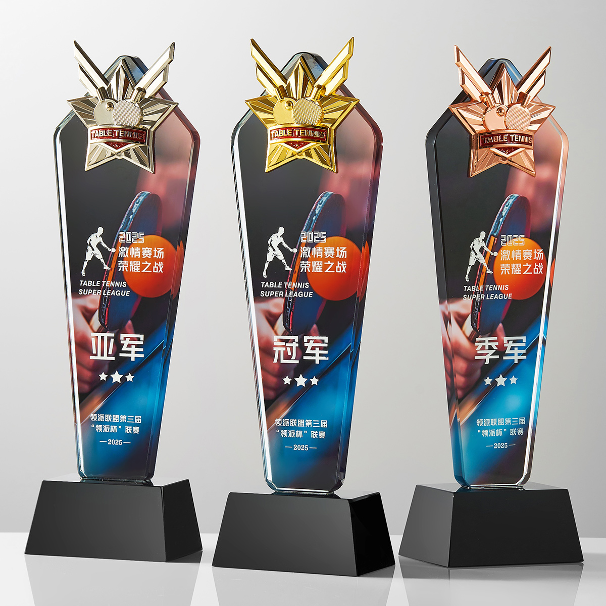 1pc 2025 New Desin Trophy Gold - Badminton Cup ulasan dan harga