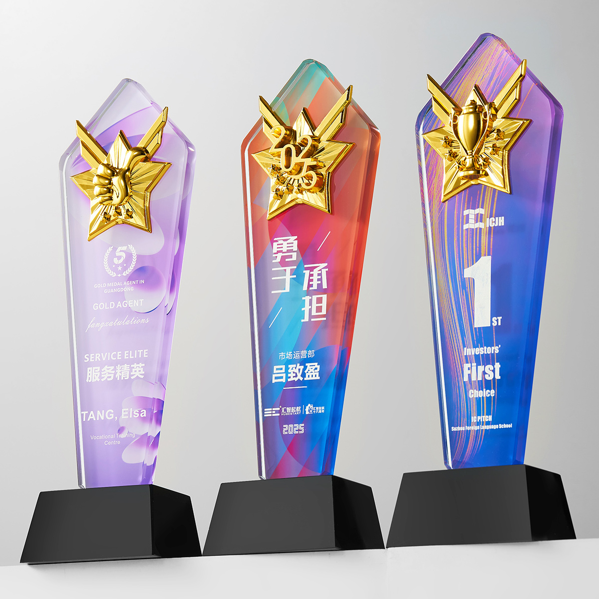 1pc 2025 New Desin Trophy Gold - Badminton Cup ulasan dan harga