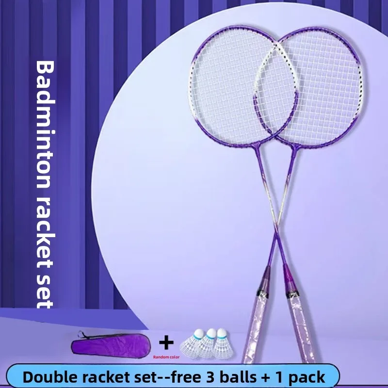 Badminton Racket Set with 3 Sh - Badminton Raket ulasan dan harga