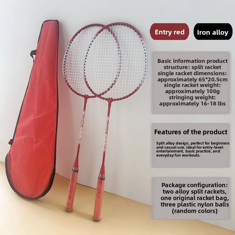 Badminton Racket Set with 3 Sh - Badminton Raket ulasan dan harga